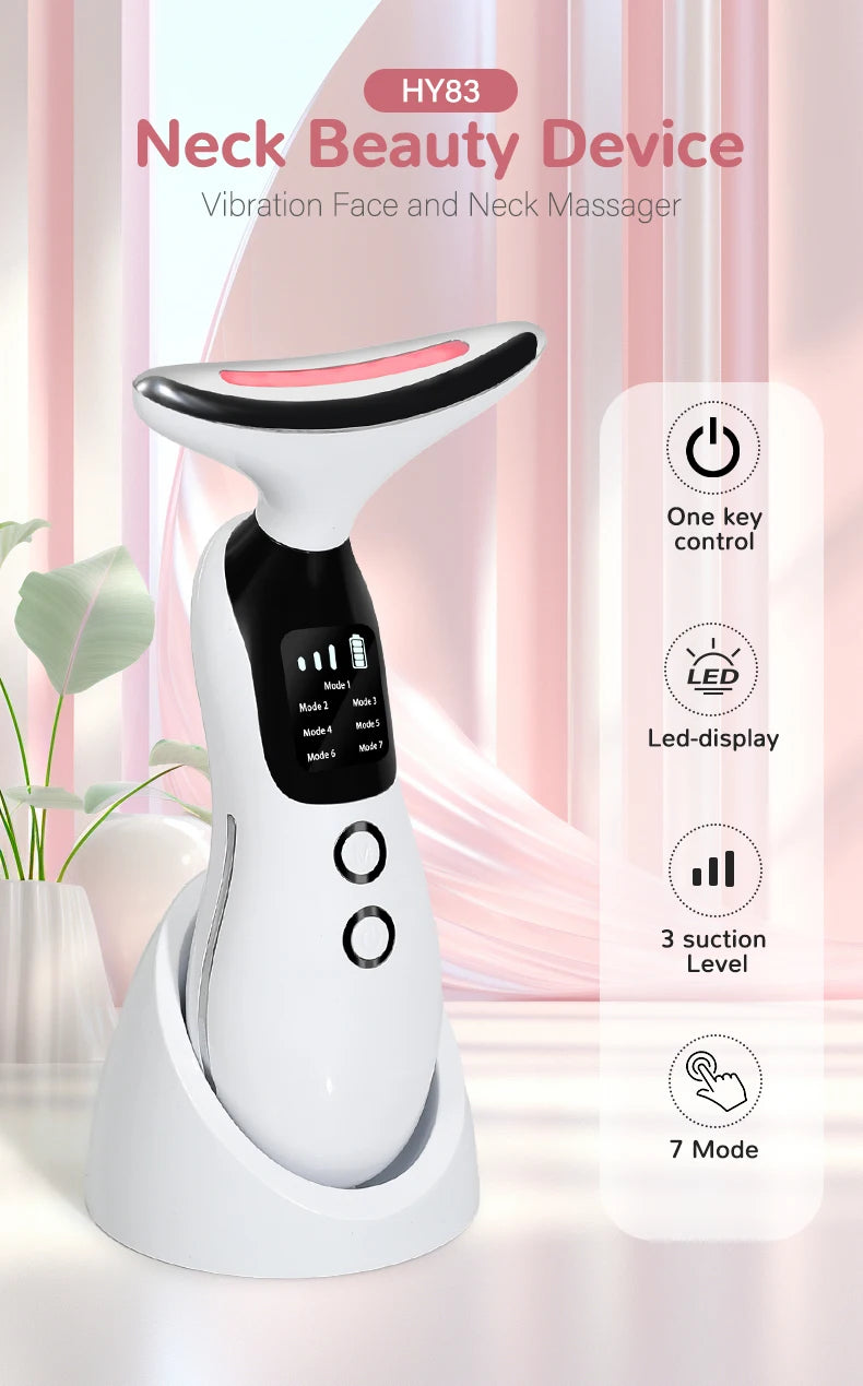 SwenPo Glow Pro – 7-in-1 LED Facial Massager & Skin Rejuvenation Device