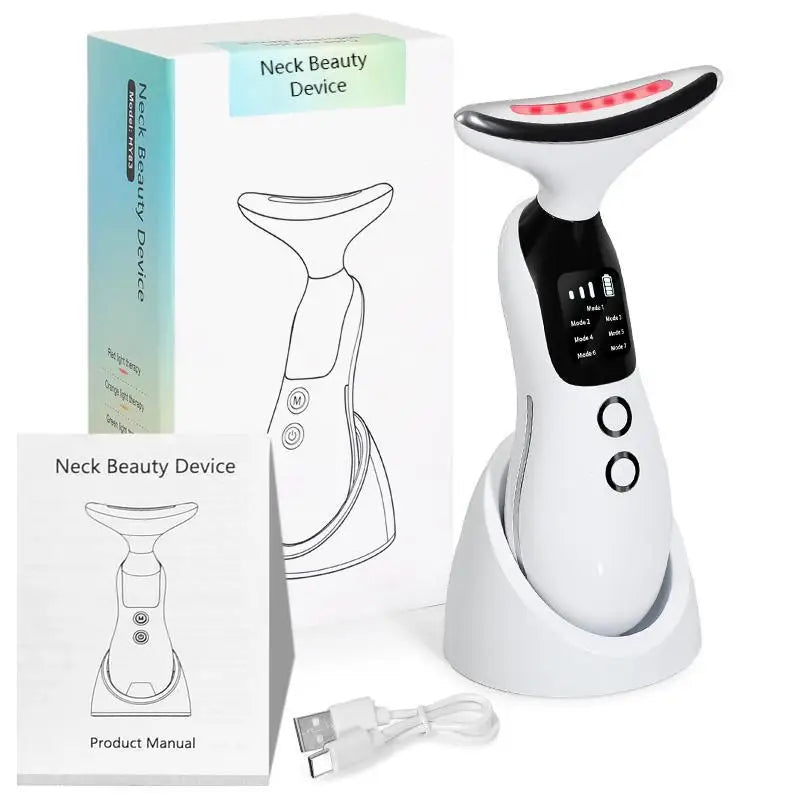 SwenPo Glow Pro – 7-in-1 LED Facial Massager & Skin Rejuvenation Device