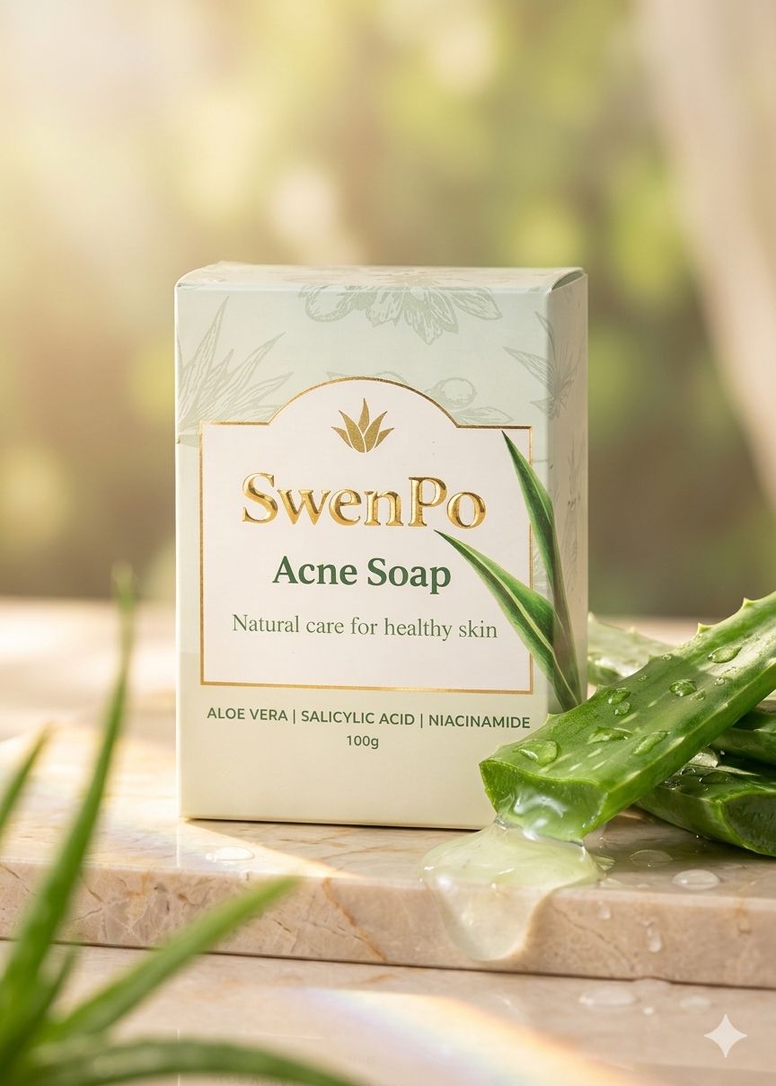 SwenPo Acne Soap – Luxury Clarity, Balanced Glow