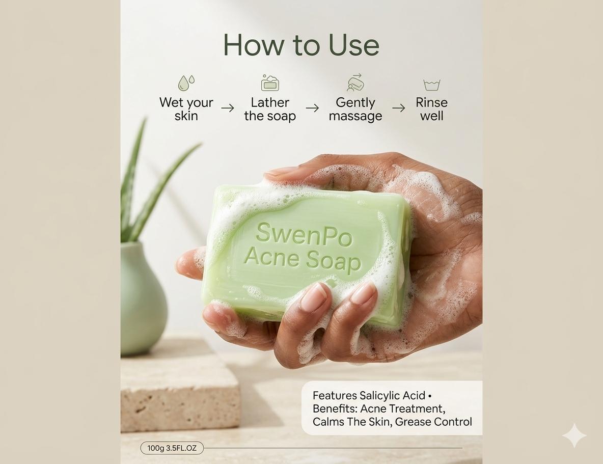 Get 3 SwenPo soaps for only