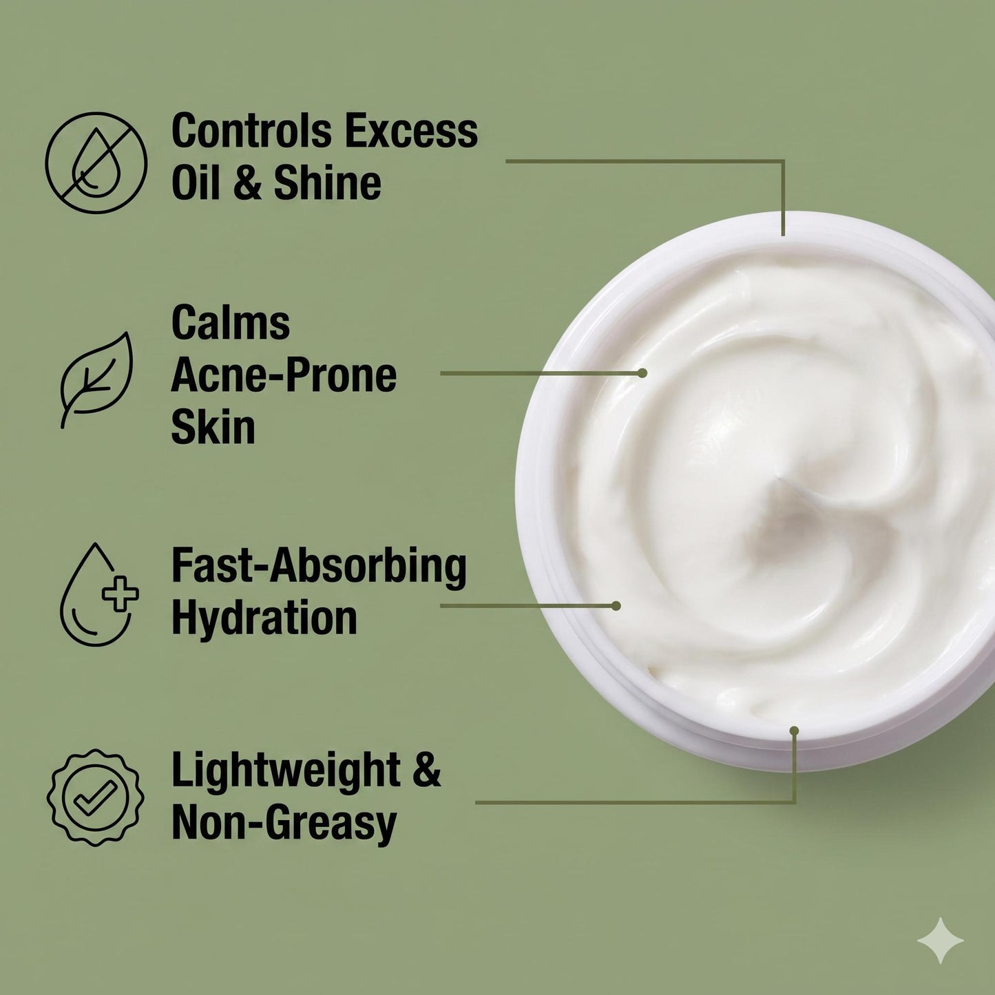 SwenPo Oil Control Face Cream